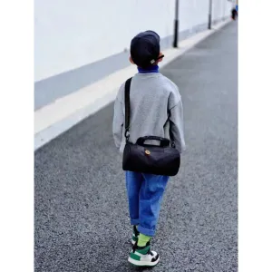 Children's Holding Cylinder Duffel Lightweight Dance Fitness Travel Bags