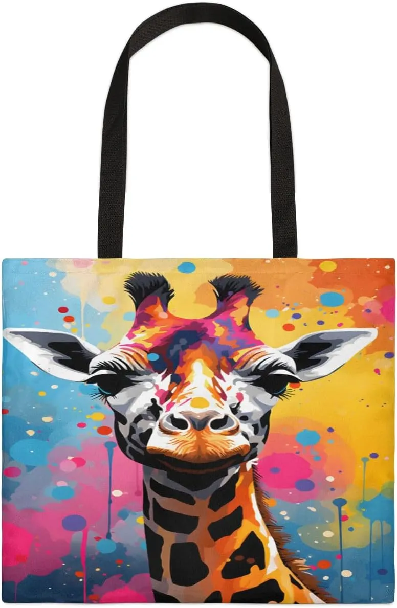 Chinese Panda Bamboo Leaves Canvas Tote Bag for Women Men Stylish Tote Handbag Shoulder Bag Reusable Grocery Bag