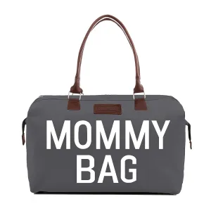 CHQEL Baby Diaper Bag, Mommy Bags for Hospital & Functional Large Diaper Travel Bag for Baby Care (Grey)