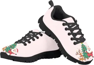 Christmas Children's Running Shoes for Kids Girls Boys Lightweight Sneakers Tennis Running Indoor Outdoor Athletic Shoes for Little Kid Size11-13/ Big Kids Size1-5