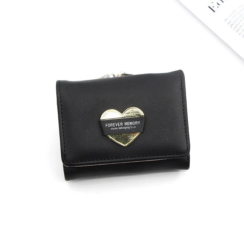 Classic Women's Slouchy Korean Style Short Ladies Wallets