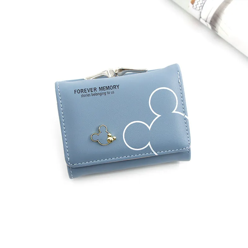 Classic Women's Slouchy Korean Style Short Ladies Wallets