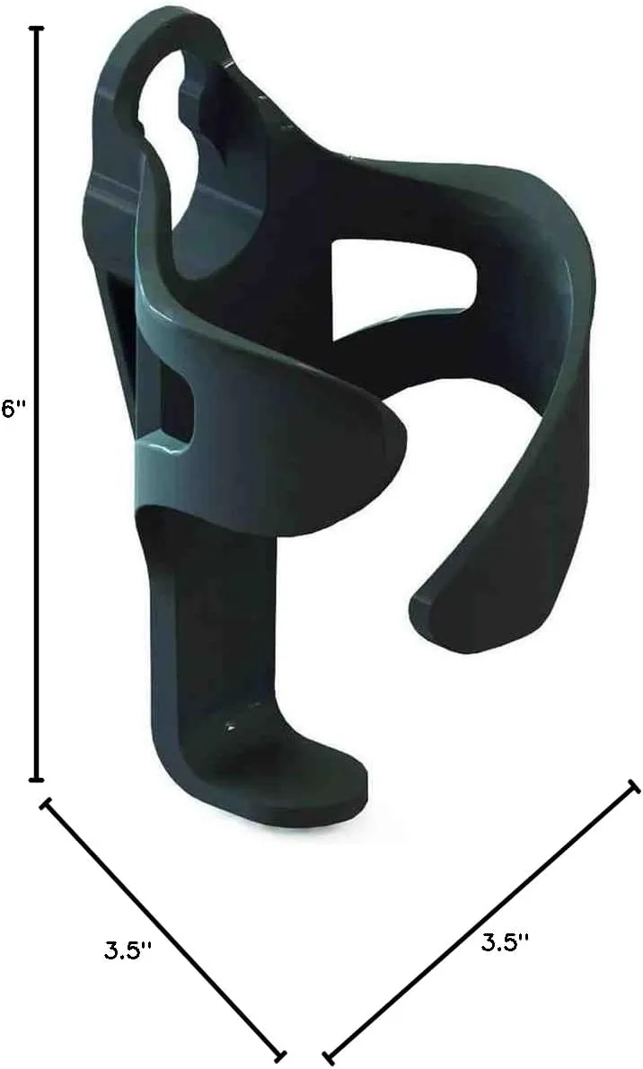 Clicgear Golf Trolley Cup Holder XL, Black