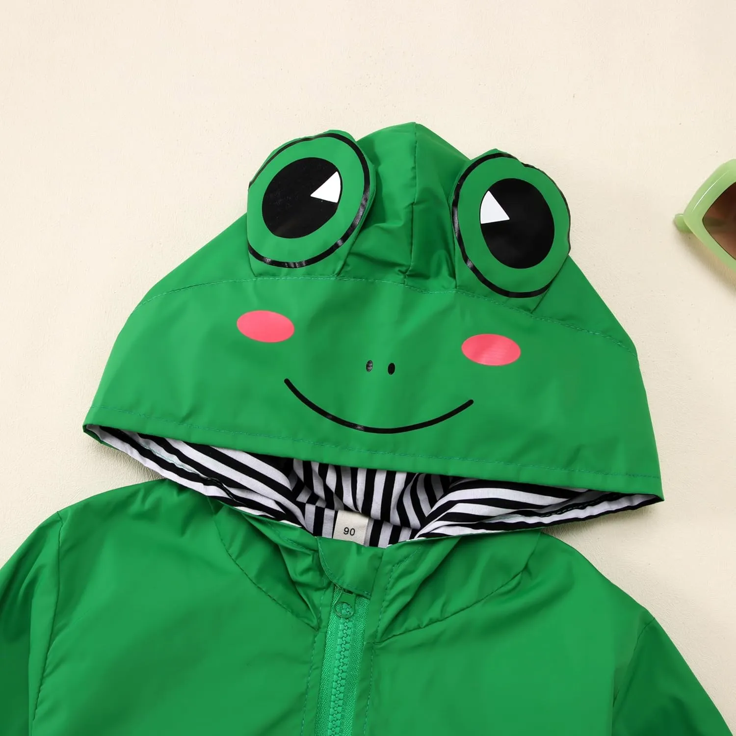 CM C&M WODRO Toddler Baby Boy Girl Duck Rain Jacket Cute Cartoon Animal Raincoat Hoodie Kids Coat Fall Winter School Outfit