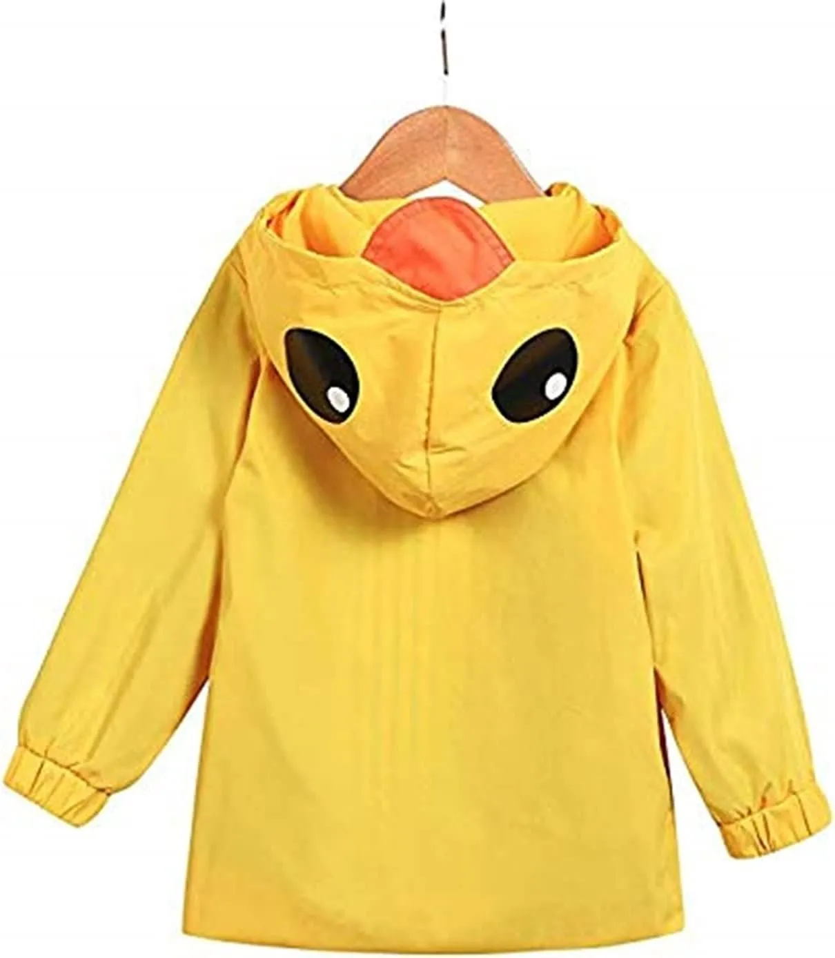 CM C&M WODRO Toddler Baby Boy Girl Duck Rain Jacket Cute Cartoon Animal Raincoat Hoodie Kids Coat Fall Winter School Outfit