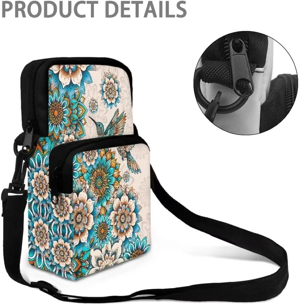 Coldinair Women Crossbody Cell Phone Purse Wallets Shoulder Bag Purses Clutch