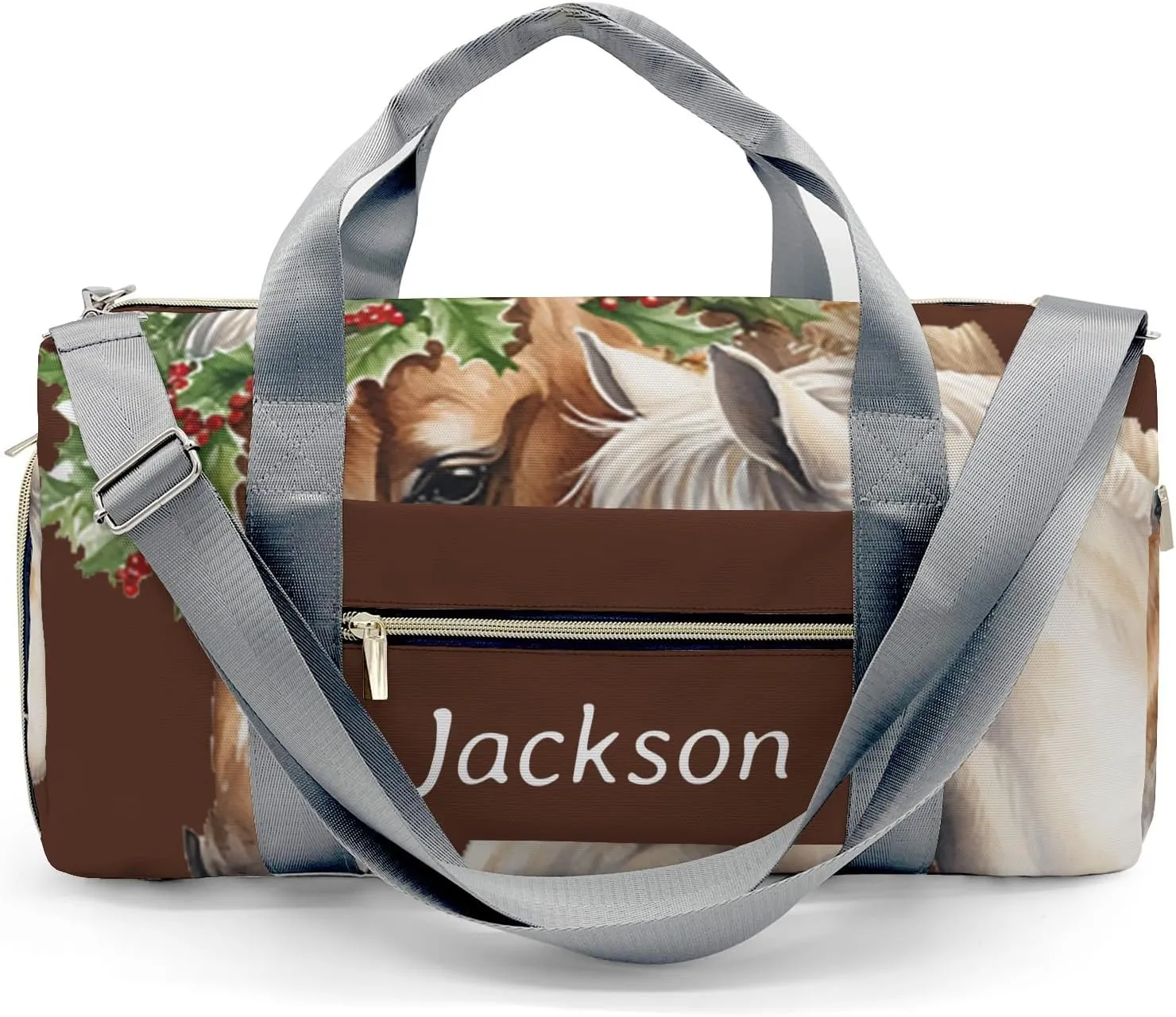 Custom Duffel Bag Horse Adventure Awaits: Best Travel Bags for Hiking and Sports