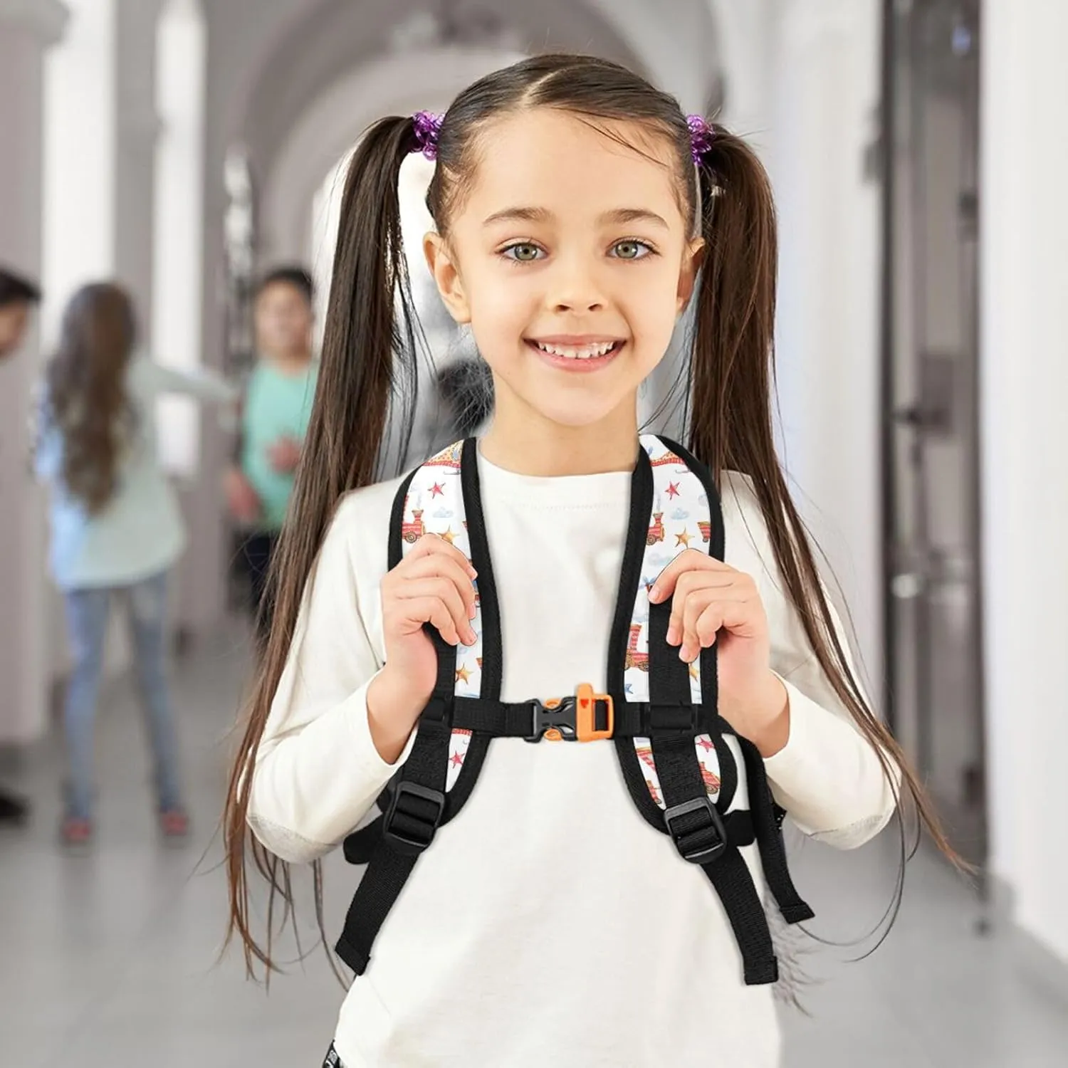 Custom Kids Toddler Backpack, Airplane Train Backpack for Boys Girls, Preschool School Children Schoolbag Nursery Junior Primary Student Travel Bag