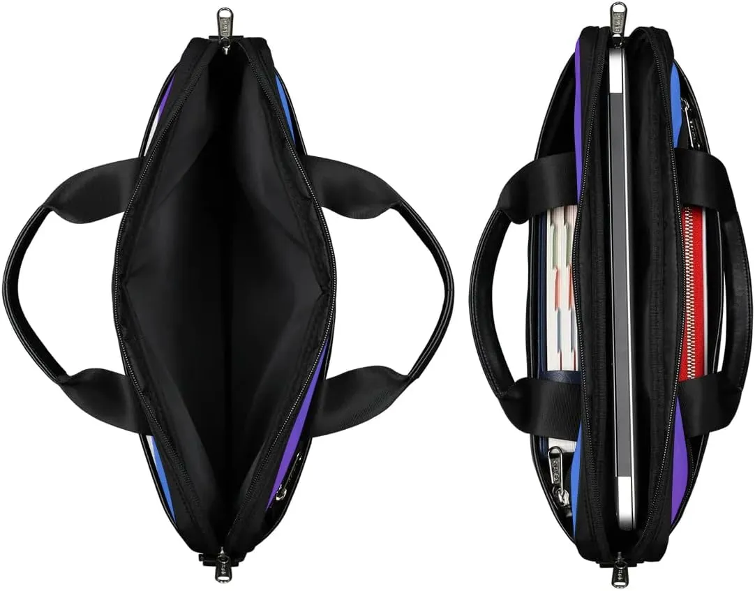 Custom Laptop Bag for Women Men Personalized Name 13 14 15.6 inch Laptop Messenger Shoulder Bags