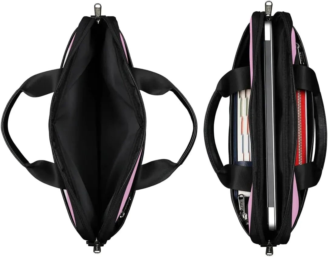 Custom Laptop Bag with Name, Personalized Shoulder Bag for Laptop, Customized Portable Computer Bag for Business (BG)
