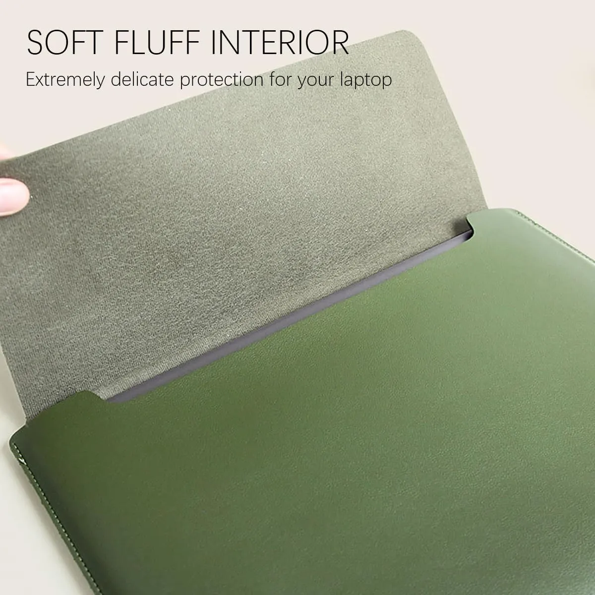 Custom Laptop Sleeve Bag with Engraving Text Name,Personalized 15.6-16" Slim Notebook Computer Sleeve Cover for MacBook Pro 16" A2485 A2780 A2991 A2141 PU Leather Stylish Bag with Small Case& Mousepad