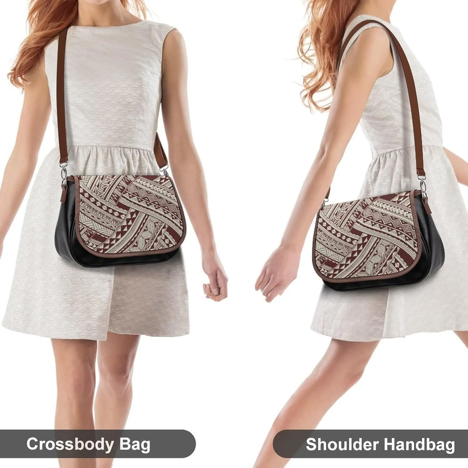 Customized Polynesian Women'S Crossbody Bag, Multi-Functional Work And Travel Bag, Fashionable Youth Small Bag