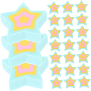 Cute Cartoon Mini Erasers Bulk 50pcs Star Erasers for Boys and Girls Pets