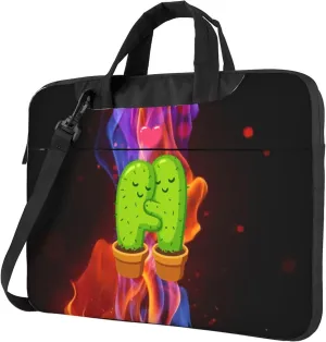 Cute Cartoon Rat Laptop Shoulder Bag ​for Men Women, Computer Carrying Case Messenger Bag with Strap