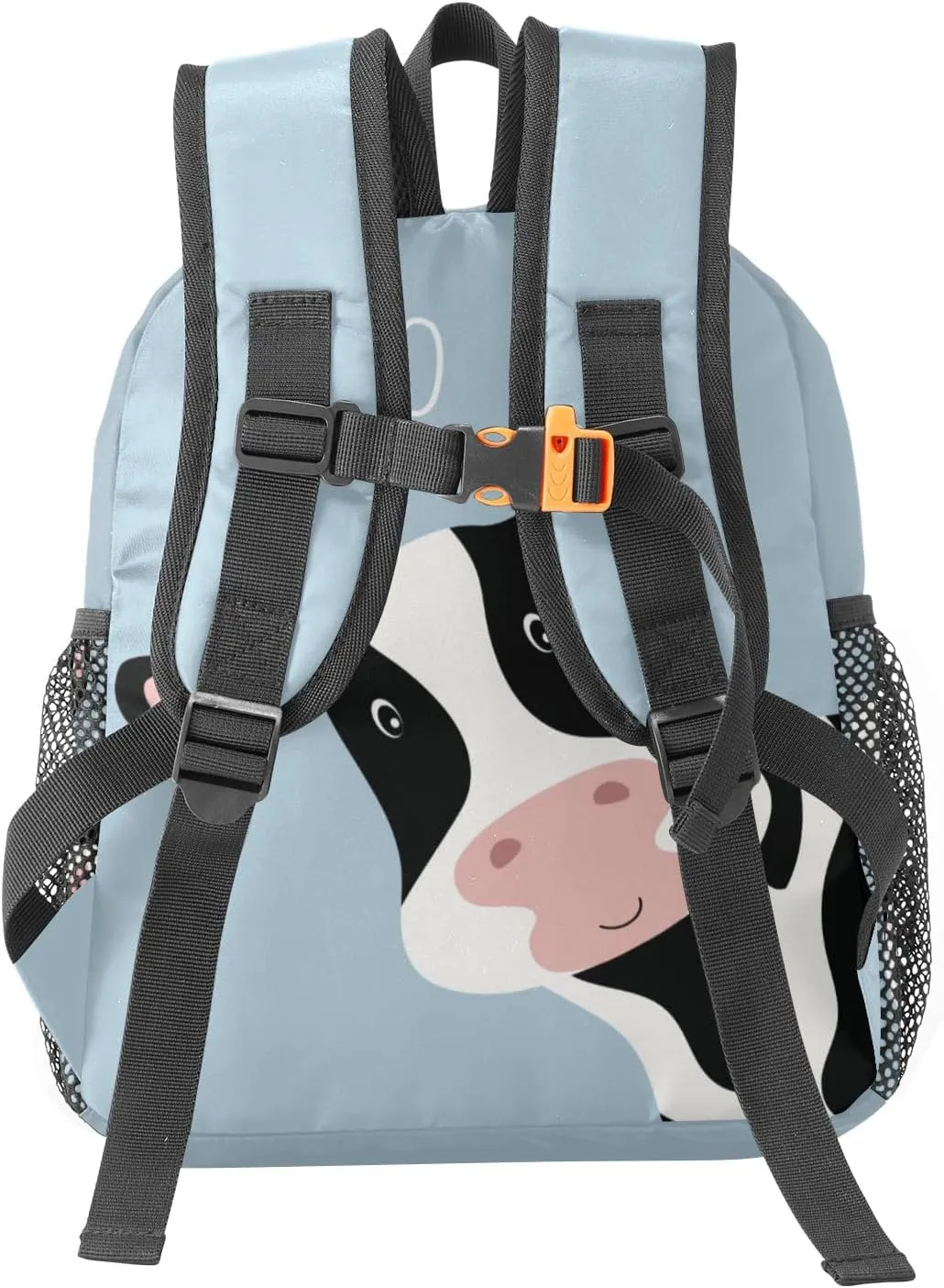 Cute Hello Cow Personalized Kids Toddler Backpack for Boys Girls,Custom School Kindergarten Travel Bookbag