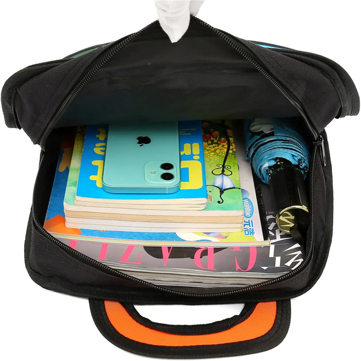 Cute Kids Cartoon Backpack for Boys and Girls, Toddler 2D Drawing Style Comic Fun weird School Pack Bag, Children Jump From Paper Anime Funny Kids Bookbag (yellow)