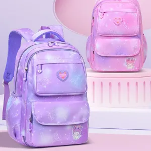 Cute Schoolbag for Elementary Students - Lightweight Casual Backpack