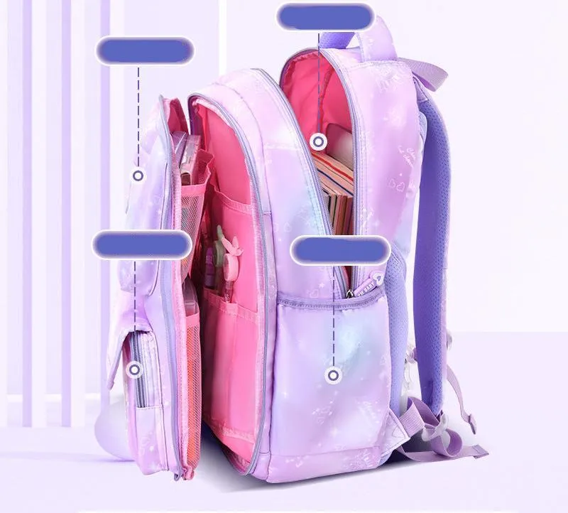 Cute Schoolbag for Elementary Students - Lightweight Casual Backpack