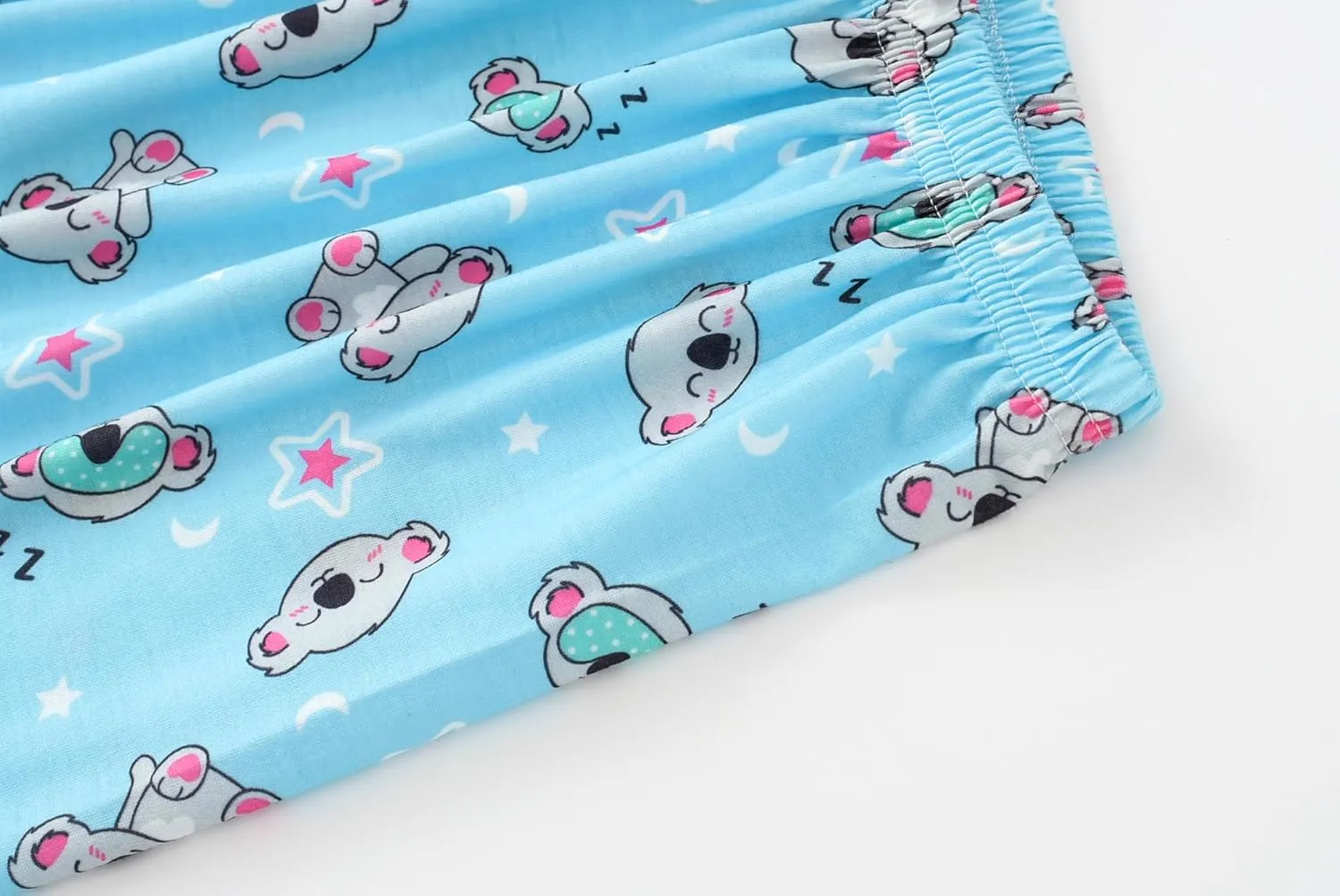 CYCHELRY Big Girls Cartoon Pajamas Set-2PCS Button Down Long Sleeve and Pants Teens PJS Set Size 6-16