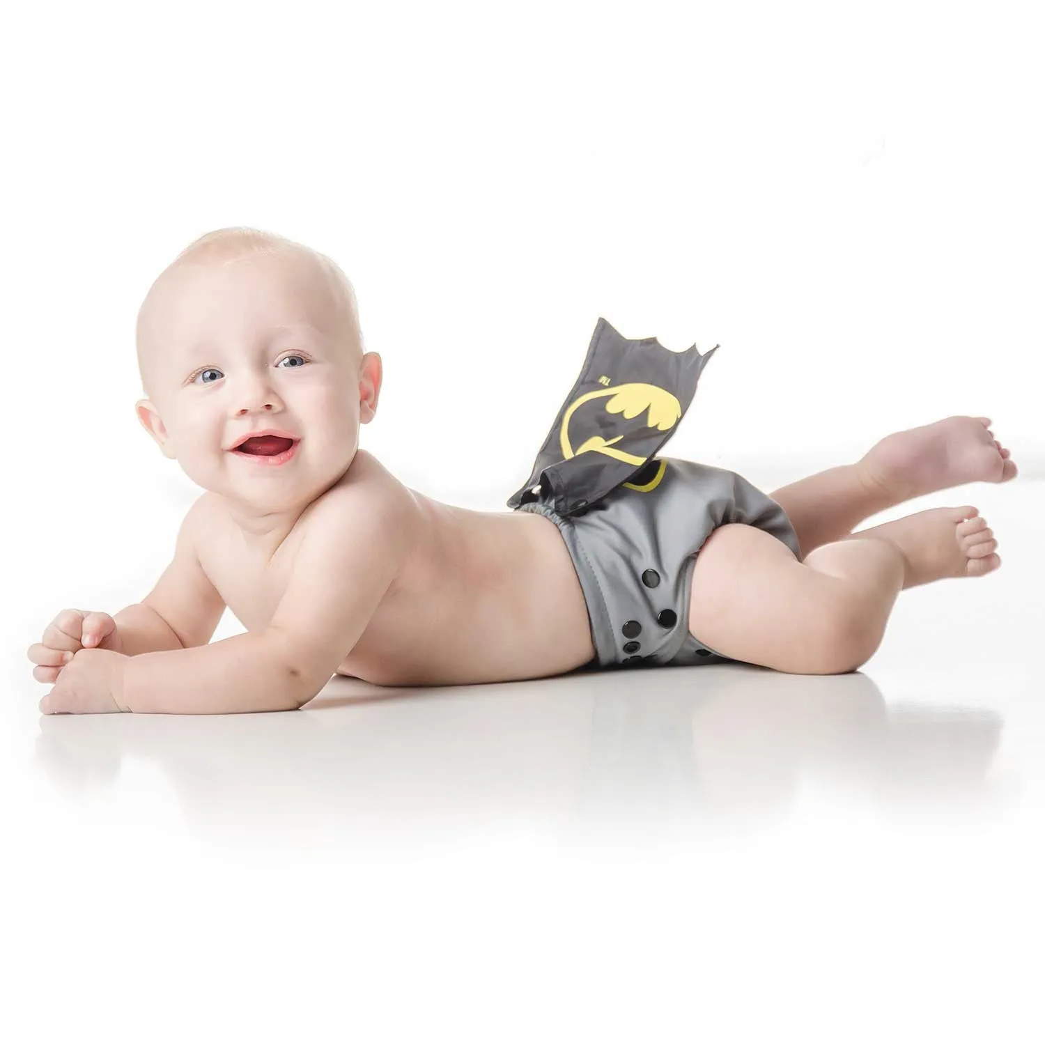 DC Comics Snap-in-One Cloth Diaper with Cape