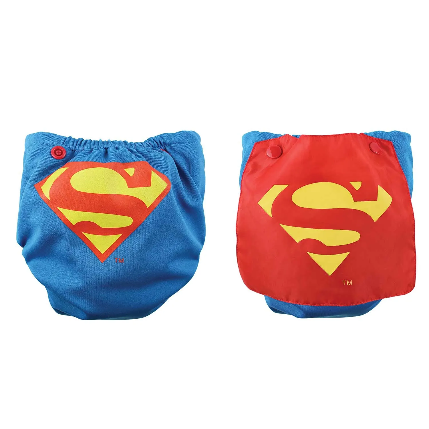 DC Comics Snap-in-One Cloth Diaper with Cape