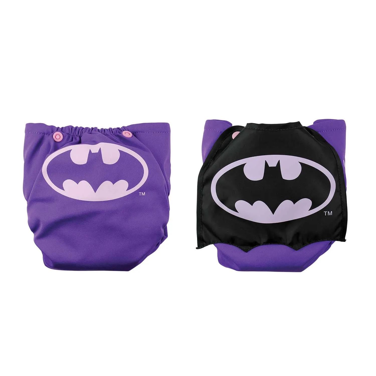 DC Comics Snap-in-One Cloth Diaper with Cape