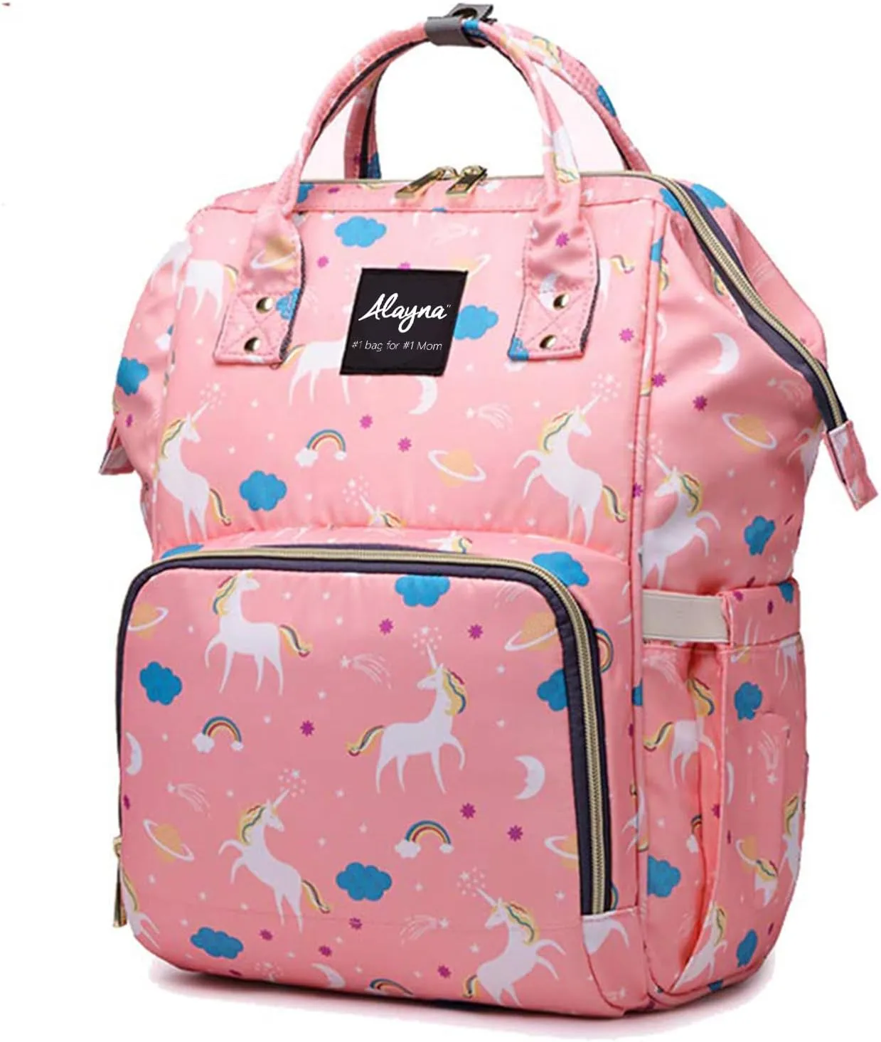 Diaper Bag Backpack Baby Bag Multifunction Maternity Travel Changing Pack – Water Resistant Nappy Tote