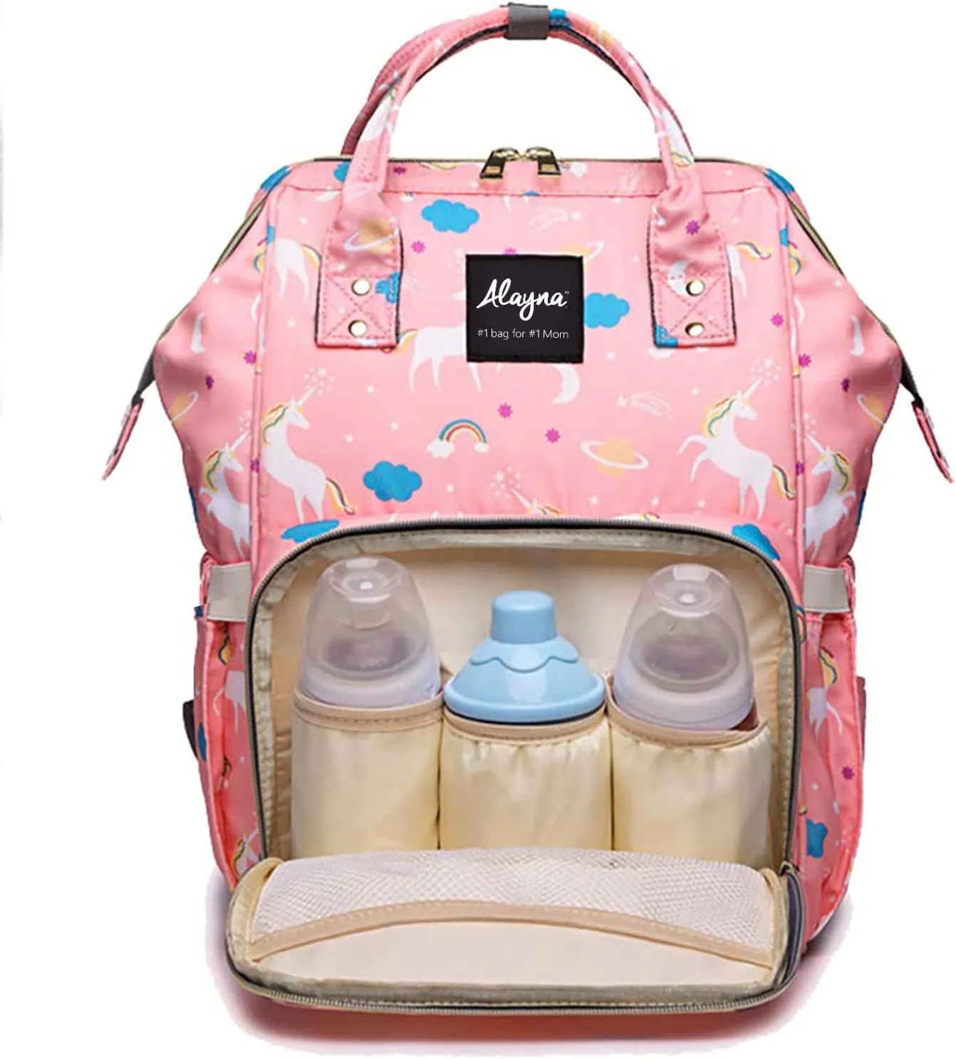 Diaper Bag Backpack Baby Bag Multifunction Maternity Travel Changing Pack – Water Resistant Nappy Tote