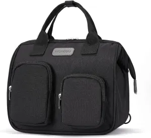 Diaper Bag Backpack- Baby Waterproof Multi-Function Mini Smart Diaper Bag Backpack Baby Messenger for Outdoor & Working Mothers, Medium Size (Black)