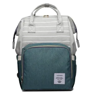 Diaper Bag Backpack Waterproof Multi-Function Diaper Bag for Baby Care Travel Essentials Baby Bag for Mom Large Capacity Green