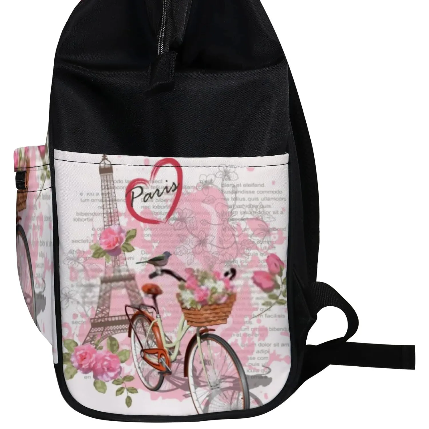 Diaper Bag Mummy Backpack Travel Romance Paris Poster Multifunction Baby Nappy Bag Large Capacity Nursing Bags Waterproof Travel Backpack