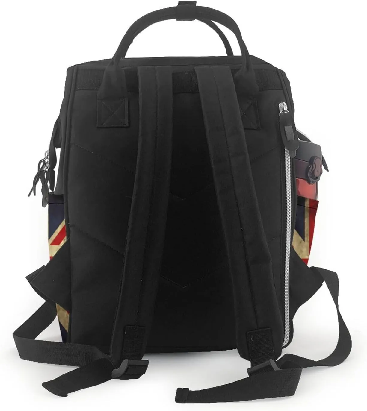 Diaper Bag Nappy Backpack Baby Bag British Flag Mummy Backpack Multifunction Changing Bags for Travel, British Flag, One Size