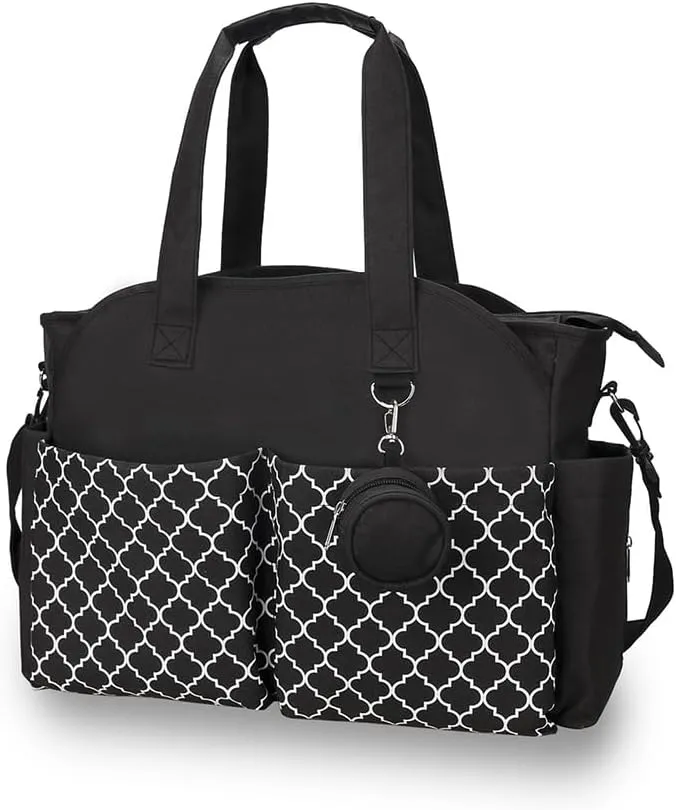 Diaper Bag Tote Large Baby Changing Bag for Mom with Changing Station