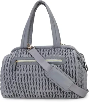 Diaper Quiltde Tote Large Mommy Maternity Bag Stroller Bag Upgrade Multi-Function with Adjustable Shoulder Strap