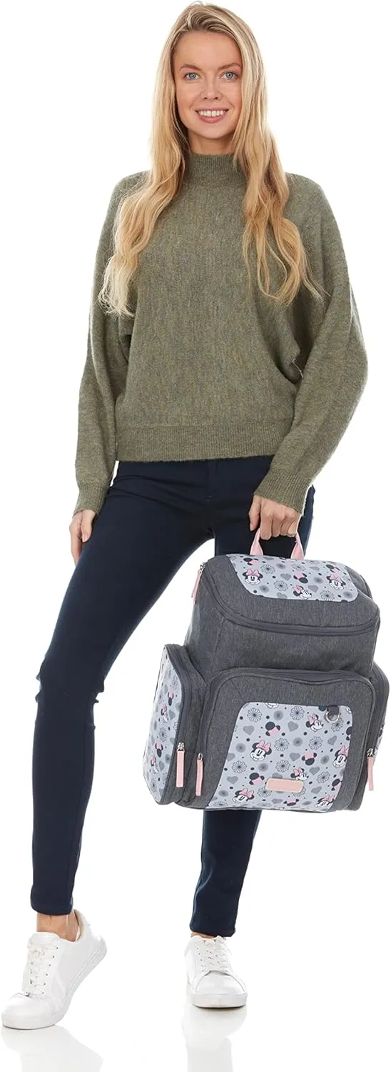 Disney Baby Diaper Bag, Minnie Mouse Jartop, Backpack