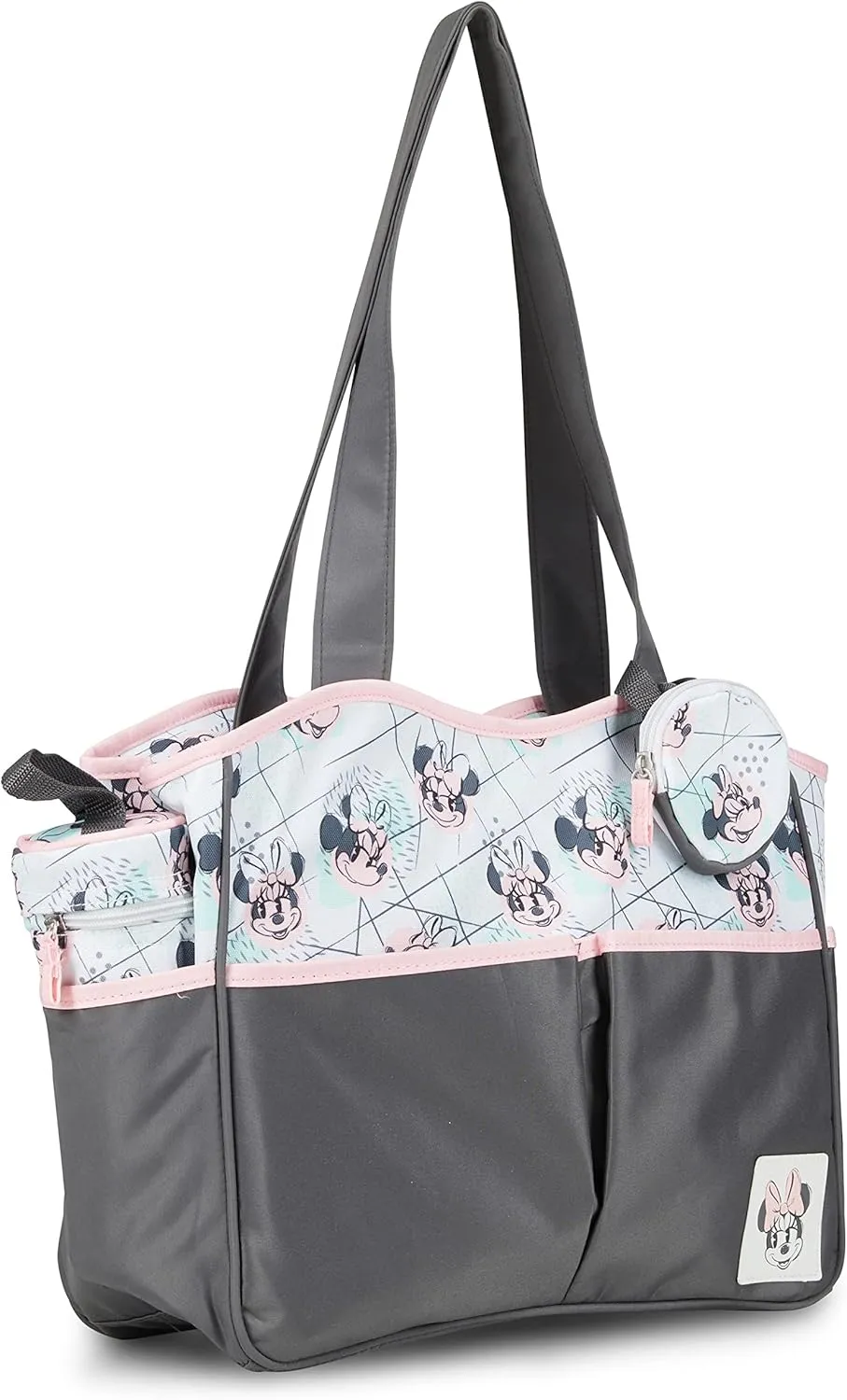 Disney Baby Girl Multi Piece Tote, Minnie-Watercolor