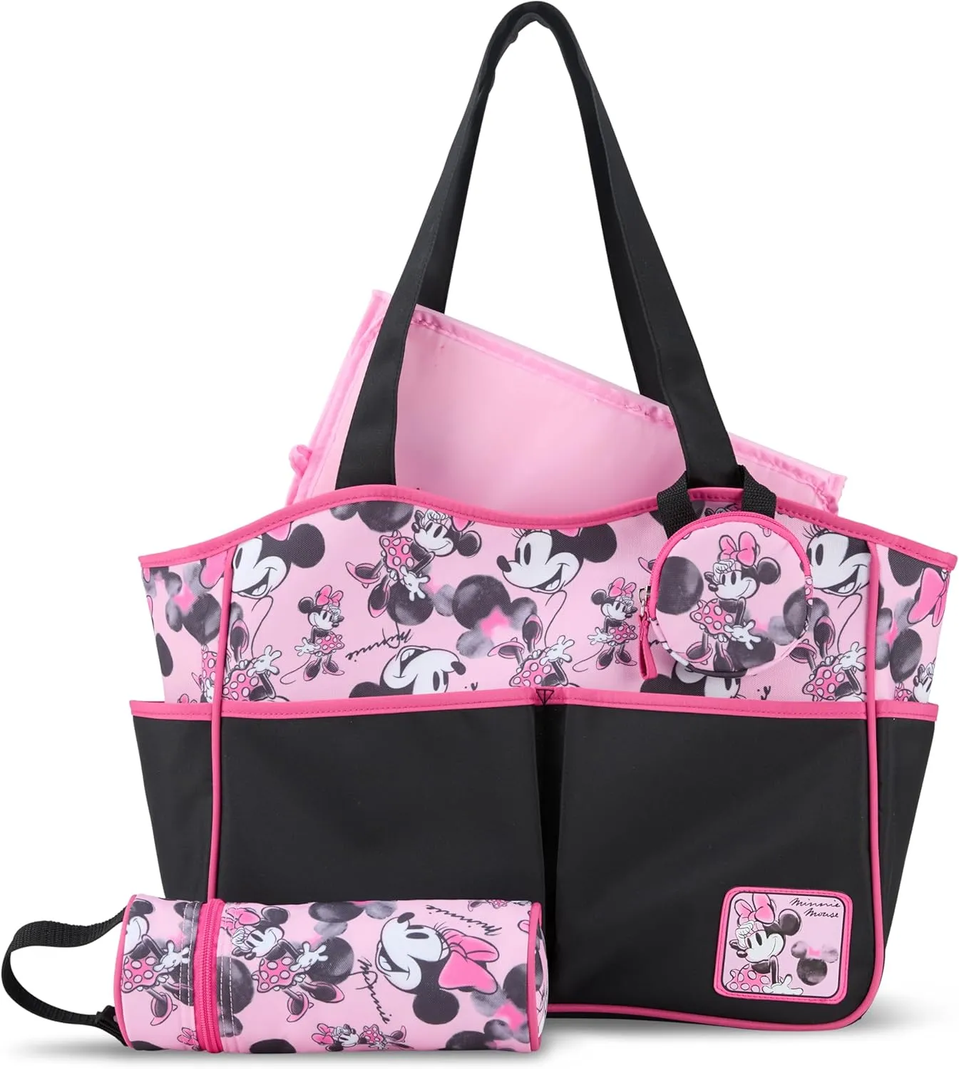 Disney Baby Multi-Functional Travel Tote Diaper Bag with Changing Pad