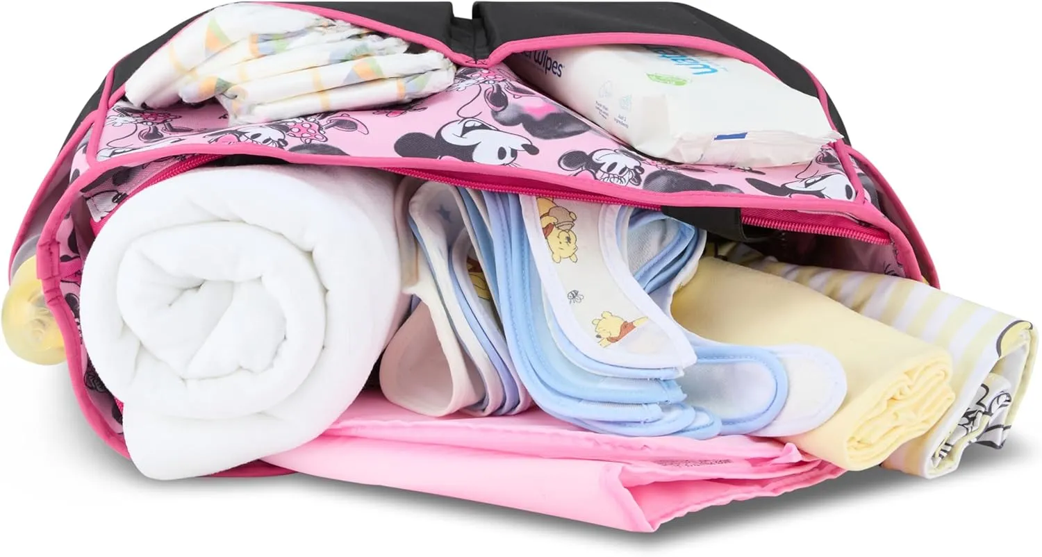 Disney Baby Multi-Functional Travel Tote Diaper Bag with Changing Pad