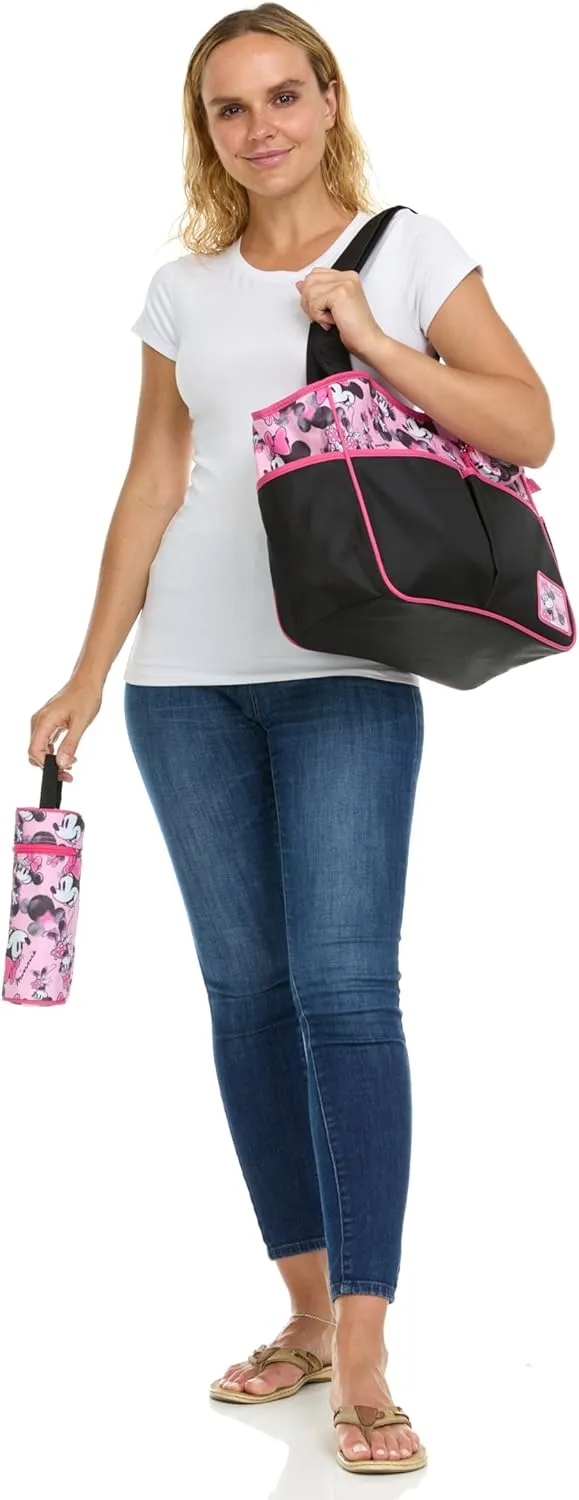 Disney Baby Multi-Functional Travel Tote Diaper Bag with Changing Pad
