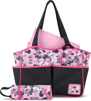 Disney Baby Multi-Functional Travel Tote Diaper Bag with Changing Pad