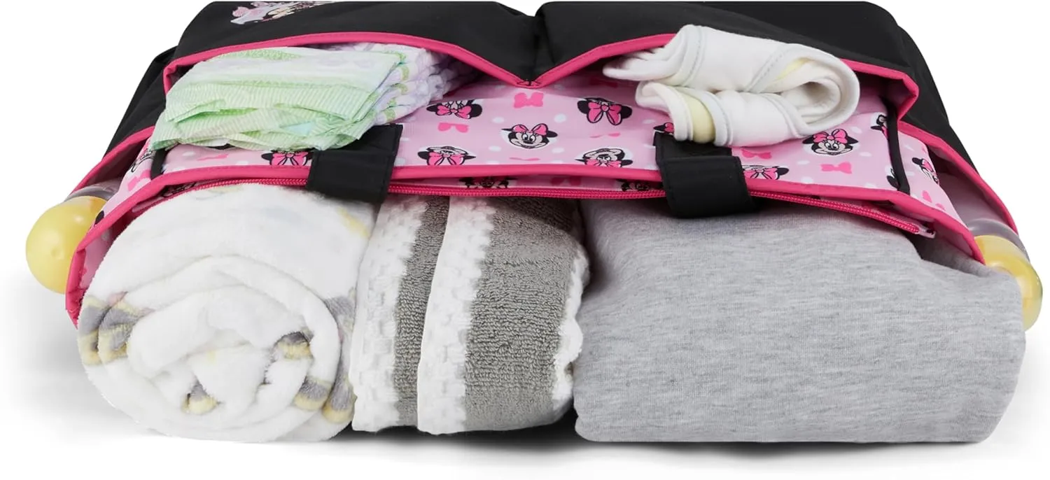 Disney Baby Multi-Functional Travel Tote Diaper Bag with Changing Pad