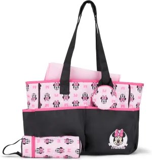 Disney Baby Multi-Functional Travel Tote Diaper Bag with Changing Pad