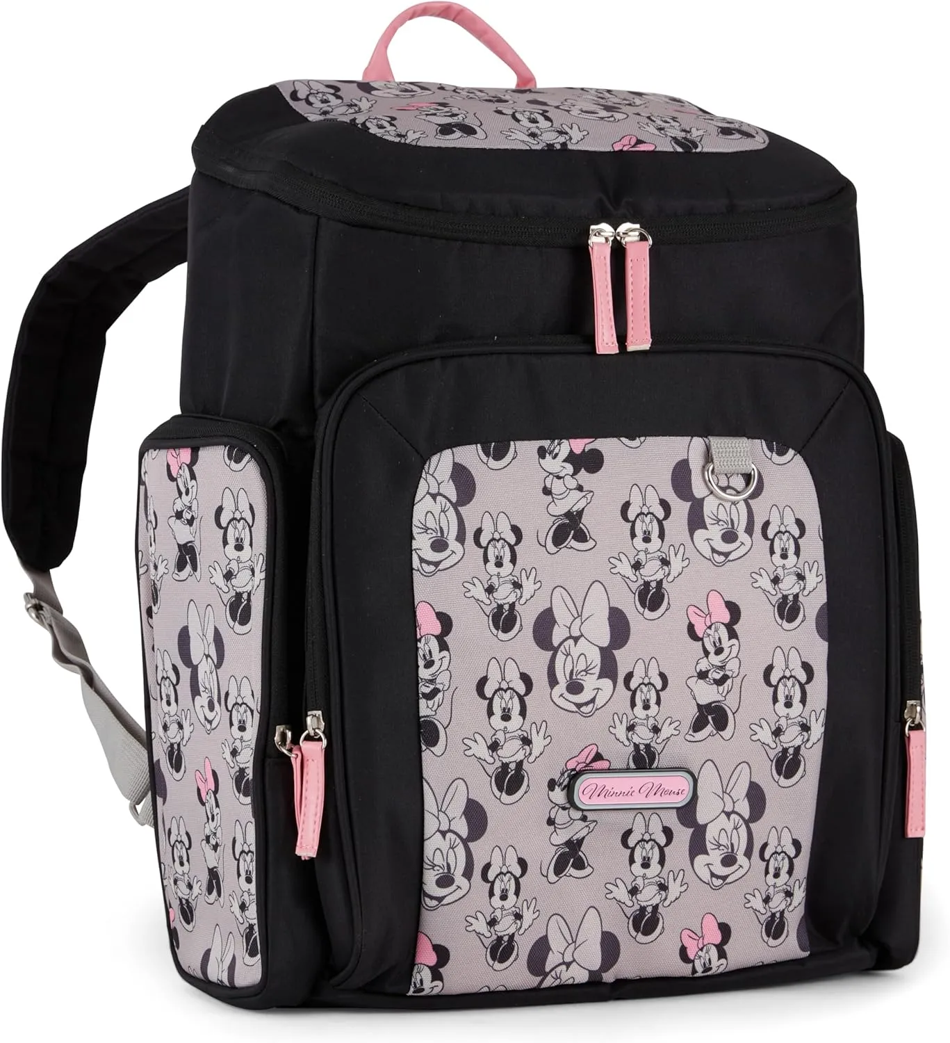 Disney Unisex Baby Travel Diaper Backpack| 16-Inches Height Multi-Functional Bag, Minnei Mouse Jartop, Extra Large