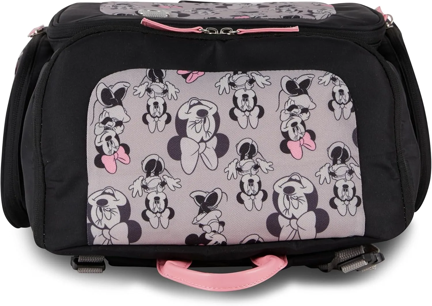 Disney Unisex Baby Travel Diaper Backpack| 16-Inches Height Multi-Functional Bag, Minnei Mouse Jartop, Extra Large