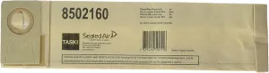 Diversey taski jet 38/50 double filter paper vacuum bags, 10/carton