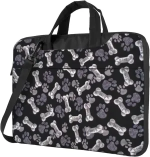 Dog Puppy Paw Laptop Bag - Shockproof & Stylish Laptop Handbag For Unique And Safe Laptop Transportation