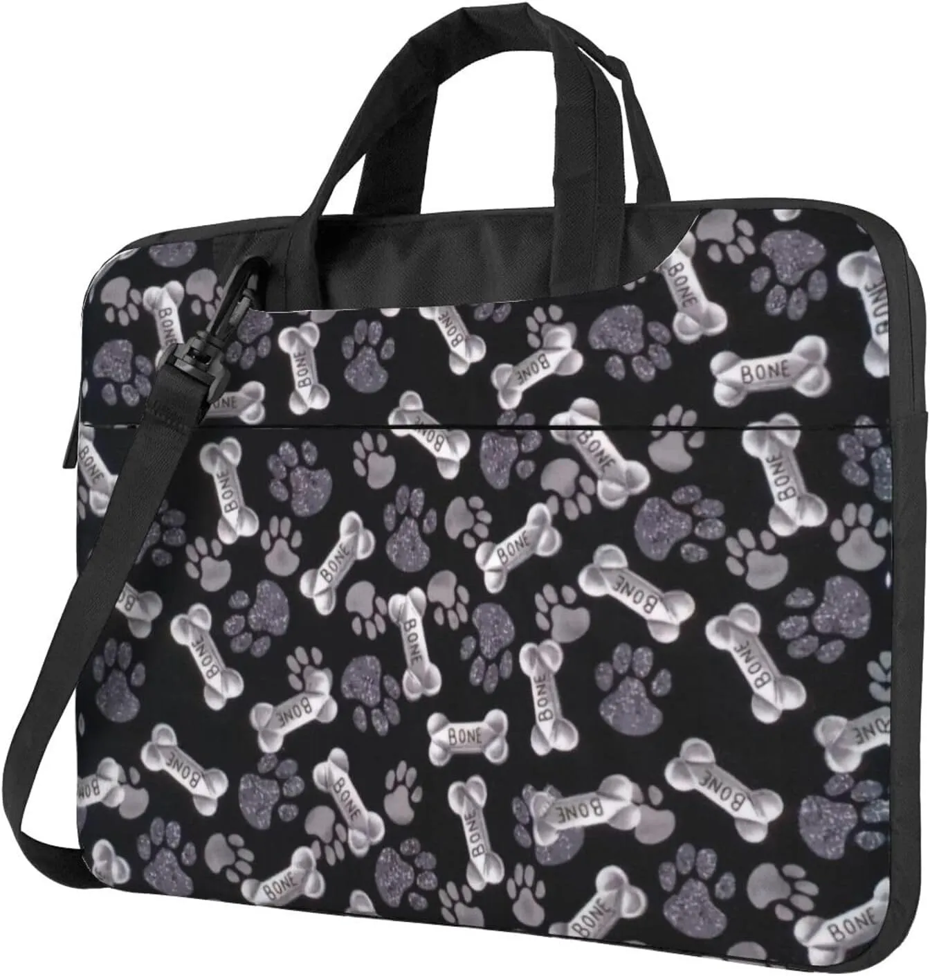 Dog Puppy Paw Laptop Bag - Shockproof & Stylish Laptop Handbag For Unique And Safe Laptop Transportation