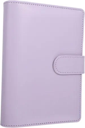 DOITOOL 1 Set Budget Binder with Zipper Envelopes Portable Money Organizer for Cash Lightweight PU Financial Planner for Home Office School Travel