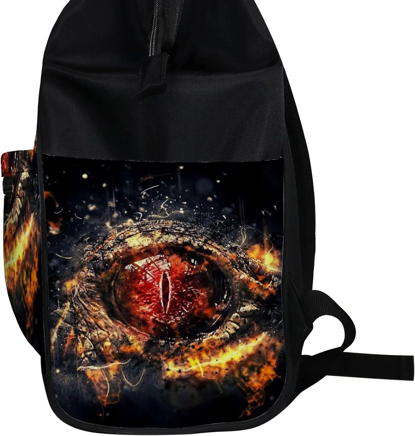 Dragon Zombie Eye Diaper Bag Backpack Waterproof Backpack Baby Nappy Changing Bag for Travel Large Capacity Durable and Stylish for Woman