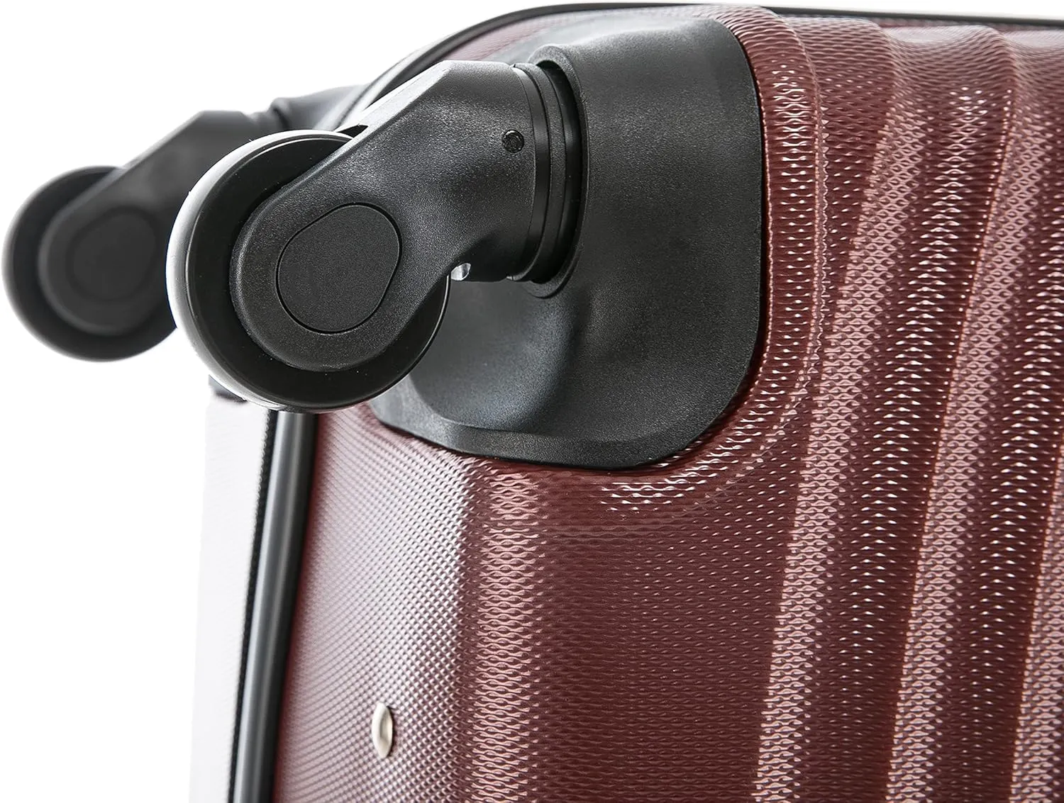 DUKAP ADLY Luggage with Spinner Wheels | Durable Lightweight Hardside Suitcase, Travel Bag with Handle and Trolley, 28-Inch Large Checked Luggage | Wine